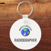 's Werelds grootste radiograaf Sleutelhanger (Voorkant)