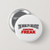 's Werelds grootste regeleenheid Ronde Button 5,7 Cm (Voorkant /achterkant)