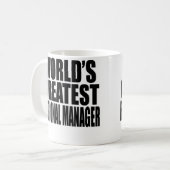 's Werelds grootste regionale manager Koffiemok (Voorkant links)