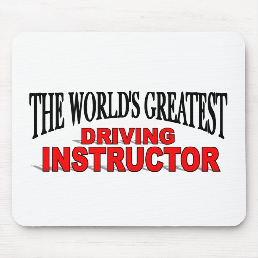 's Werelds grootste rijinstructeur Muismat (Voorkant)