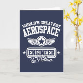 's Werelds grootste ruimtevaartingenieur Kaart (Gele Bloem)
