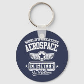 's Werelds grootste ruimtevaartingenieur Sleutelhanger (Voorkant)