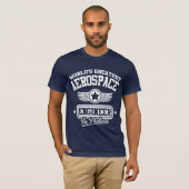 's Werelds grootste ruimtevaartingenieur T-shirt (Voorkant volledig)