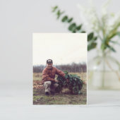 's Werelds GROOTSTE rutabaga! Briefkaart (Staand voorkant)