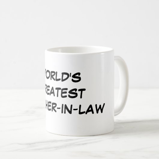 's Werelds grootste schoonbroer-in-wet Mok (Voorkant rechts)