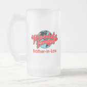 's Werelds grootste schoonbroer Matglas Bierpul (Links)