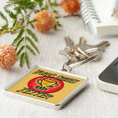 's Werelds grootste Sleutelhanger van de drukte (Zijkant)