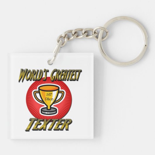 's Werelds grootste Sleutelhanger van de drukte (Achterkant)