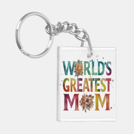 's Werelds grootste Sleutelhanger van mama (Voorkant Links)