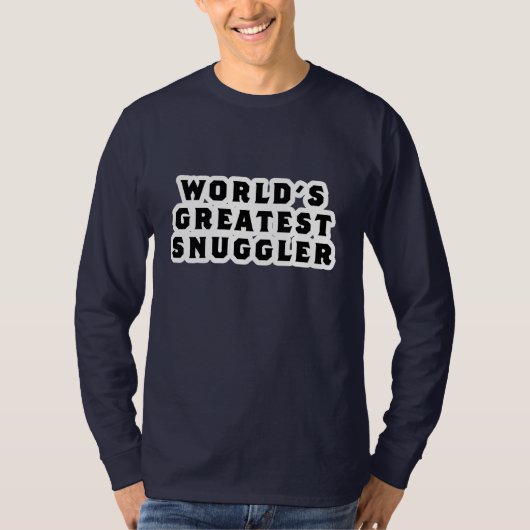 's Werelds grootste smokkelaar T-shirt (Voorkant)
