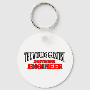 's Werelds grootste software engineer Sleutelhanger