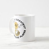 'S Werelds Grootste Sousaphone Speler, Brass Music Koffiemok (Voorkant links)