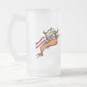 's Werelds grootste Stepdad-Vaderdag-cadeau Matglas Bierpul (Links)