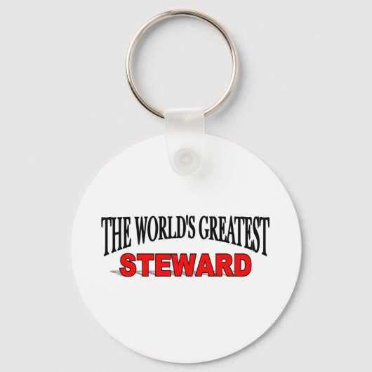 's Werelds grootste steward Sleutelhanger (Voorkant)