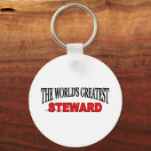 's Werelds grootste steward Sleutelhanger (Voorkant)