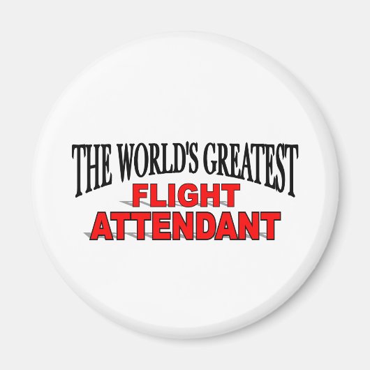 's Werelds grootste stewardess Magneet (Voorkant)