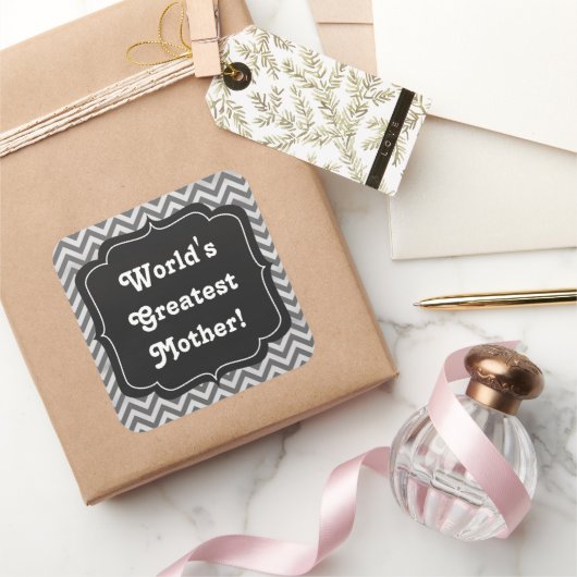 's Werelds grootste sticker van moederkarton (Geschenken)