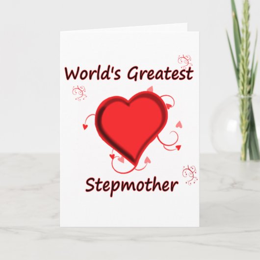 's Werelds grootste stiefmoeder Kaart (Voorkant)