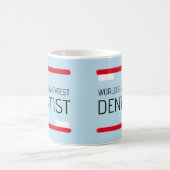 's Werelds Grootste Tandarts koffie mok cadeau (Center)