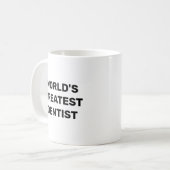 's Werelds grootste tandarts Koffiemok (Voorkant links)
