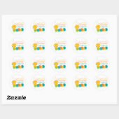 's Werelds grootste timmerman Ronde Sticker (Vel)