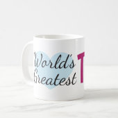 's Werelds Grootste Tita (11 oz) Koffie Mok (Voorkant links)