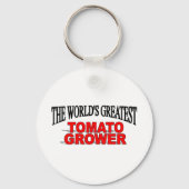 's Werelds grootste tomatenteler Sleutelhanger (Voorkant)