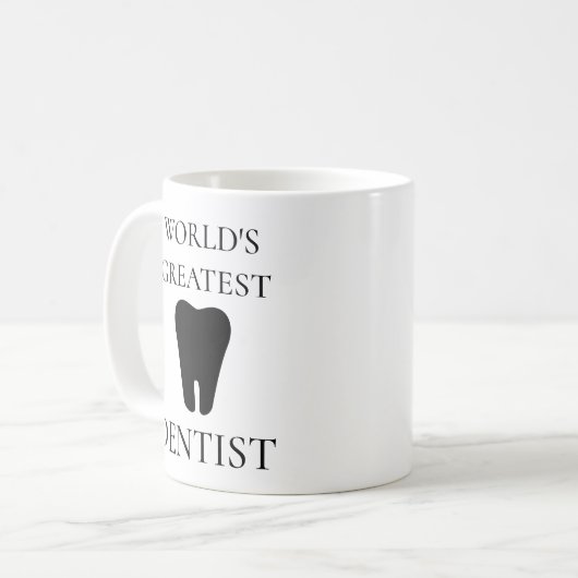 's Werelds grootste Tooth Coffee-Mok Koffiemok (Voorkant links)