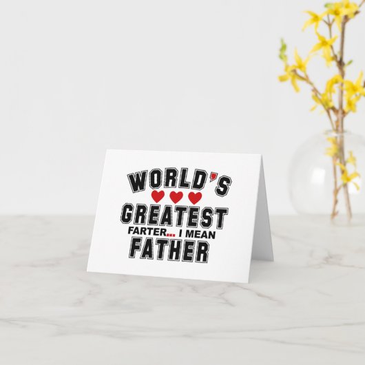 's Werelds grootste vader bedoel ik vader 2023 Kaart (Gele Bloem)