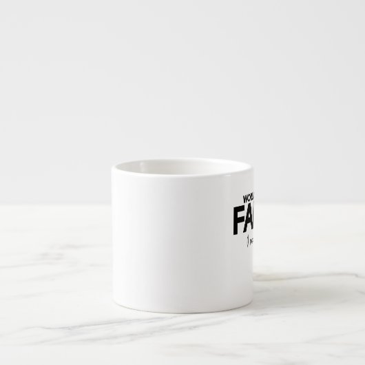 's Werelds grootste vader bedoel ik vader Espresso Kop (Voorkant)