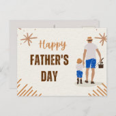 's Werelds grootste vader: een viering van de Vade Feestdagenkaart (Voorkant / Achterkant)