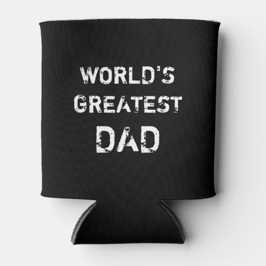 's Werelds grootste vader koelbox vaders dag cadea Blikjeskoeler (Voorkant)