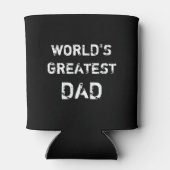 's Werelds grootste vader koelbox vaders dag cadea Blikjeskoeler (Achterkant)