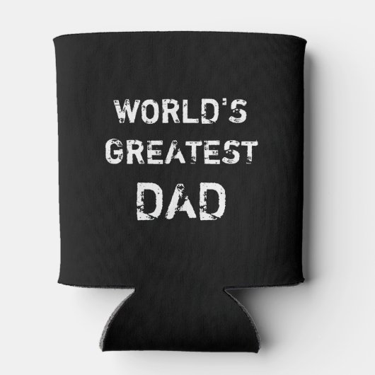 's Werelds grootste vader koelbox vaders dag cadea Blikjeskoeler (Achterkant)