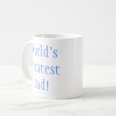 's Werelds grootste vader. Koffiemok (Voorkant links)