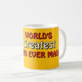 'S Werelds Grootste Vader Ooit Koffie mok Gemaakt (Voorkant rechts)