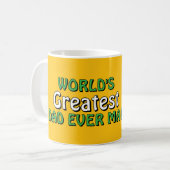 'S Werelds Grootste Vader Ooit Koffie mok Gemaakt (Voorkant links)