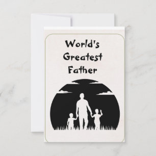 's Werelds grootste vader   Vaderdagkaart