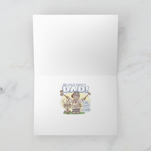 's Werelds grootste vader van Mudge Studios Kaart (Binnen)