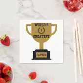 's Werelds grootste Vaderdag 3-pels servetten (Insitu)