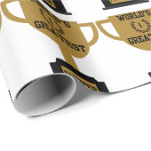 's Werelds grootste Vaderdag inpakpapier (Rol Hoek)