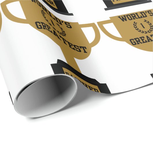 's Werelds grootste Vaderdag inpakpapier (Rol Hoek)