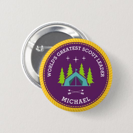 's Werelds grootste verkenner Ronde Button 5,7 Cm (Voorkant /achterkant)