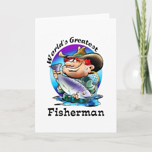 's Werelds grootste visgerei Kaart (Voorkant)