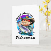 's Werelds grootste visgerei Kaart (Gele Bloem)