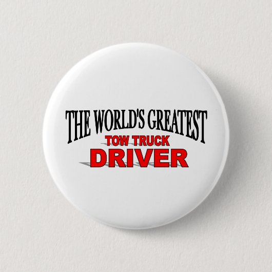 's Werelds grootste vrachtwagenchauffeur Ronde Button 5,7 Cm (Voorkant)