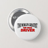 's Werelds grootste vrachtwagenchauffeur Ronde Button 5,7 Cm (Voorkant /achterkant)