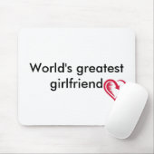 's Werelds grootste vriendin Muismat (Met muis)