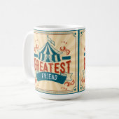 's Werelds grootste vriendschapsaanmoediging Koffiemok (Voorkant links)