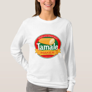 's Werelds grootste vrouwelijke Tamale Maker-Shirt T-shirt